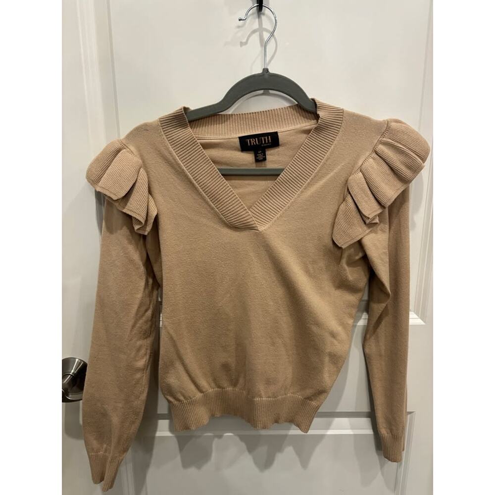 Truth by Republic- V-Neck Sweater